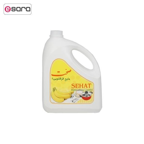 مایع ظرفشویی صحت مدل Banana مقدار 4000 گرم Sehat Banana Dishwashing Liquid 4000g